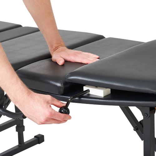 Straight pelvic drop and thoracic drop with adjustable tension