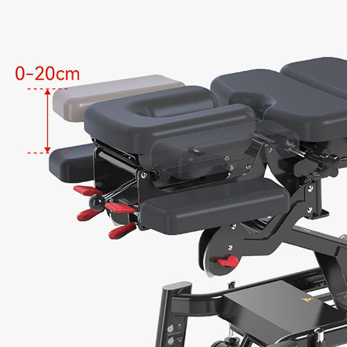 -Height-Adjustable & Rotatable Armrests