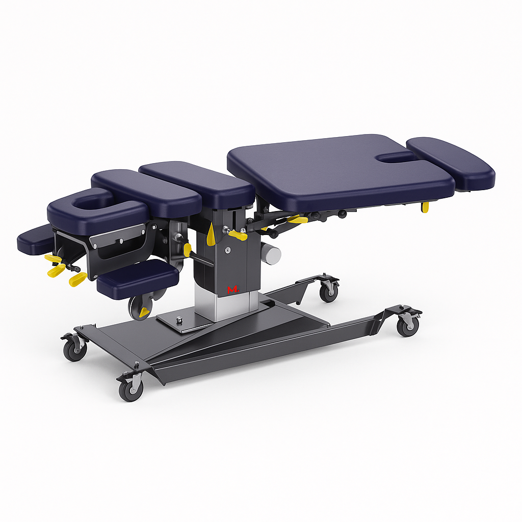 MT Chiropractic® Prime-400 Chiropractic Table – Manual Drop & Flexion-Distraction Spine Treatment