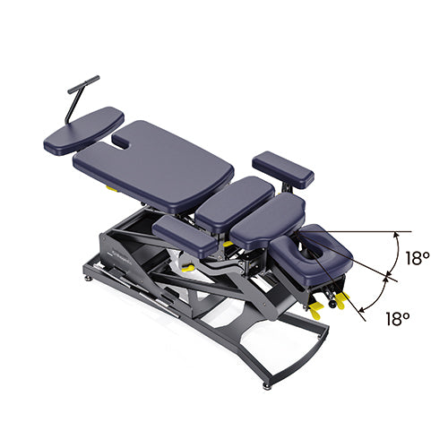 *Headpiece Lateral Flexion (±18°) — Manual Control