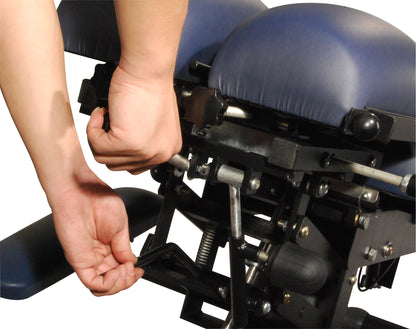 MT Chiropractic™ Iron-280 Stationary Chiropractic Adjustment Benches – Manual Drop  & Break-Away Section