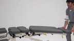 Fairworth-380 Electric Chiropractic Table – Manual Drop & Flexion Distraction Treatment