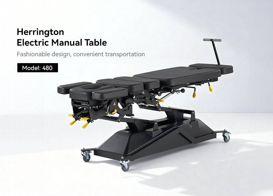480 Flexion distraction table and elevation chiropractic table
