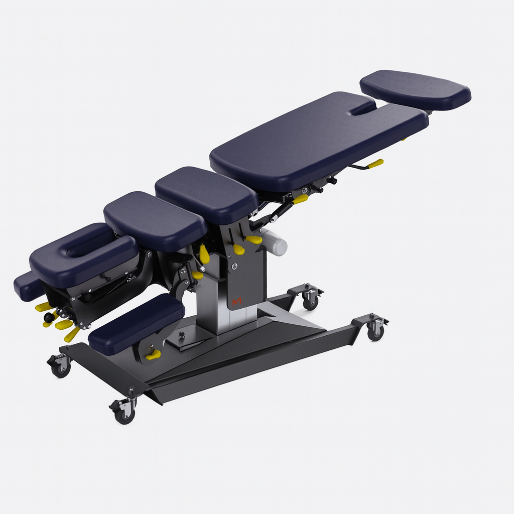 MT Chiropractic® Prime-400 Chiropractic Table – Manual Drop & Flexion-Distraction Spine Treatment