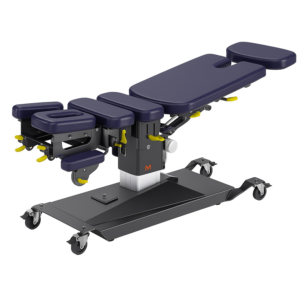 MT Chiropractic® Prime-400 Chiropractic Table – Manual Drop & Flexion-Distraction Spine Treatment