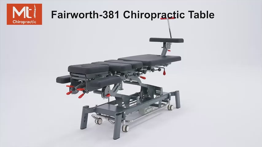 Fairworth-381 Chiropractic Table – Manual Drops & Flexion-Distraction Therapy Bench MT Chiropractic®
