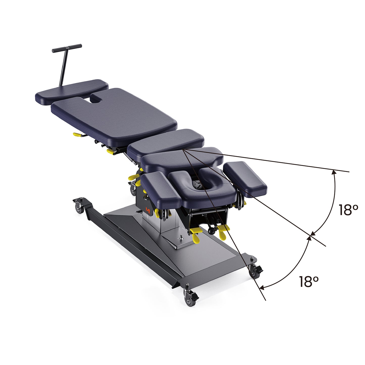 MT Chiropractic™ Prime-400 Chiropractic Table – Manual Drop & Flexion-Distraction Spine Treatment