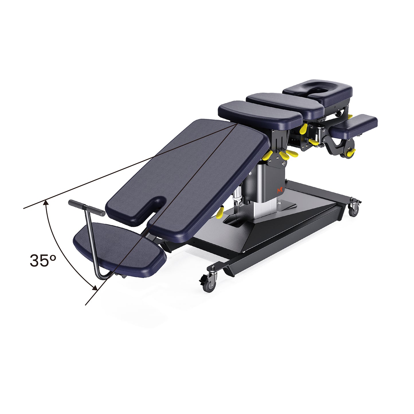 MT Chiropractic™ Prime-400 Chiropractic Table – Manual Drop & Flexion-Distraction Spine Treatment