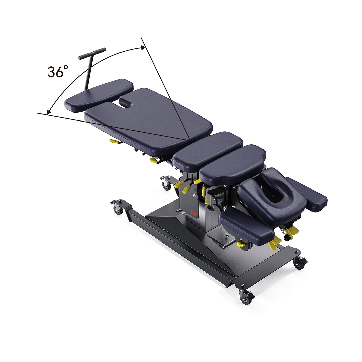 MT Chiropractic™ Prime-400 Chiropractic Table – Manual Drop & Flexion-Distraction Spine Treatment