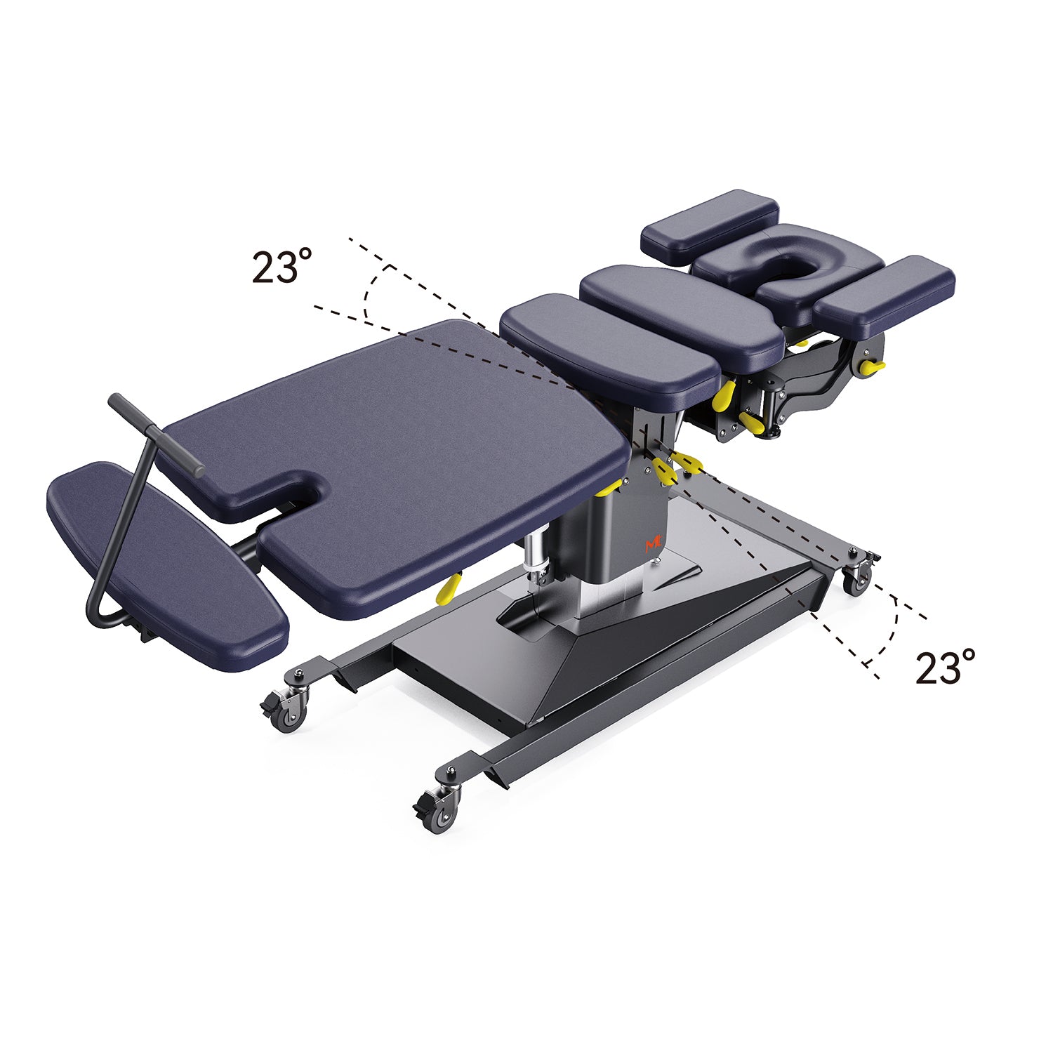 MT Chiropractic® Prime-400 Chiropractic Table – Manual Drop & Flexion-Distraction Spine Treatment
